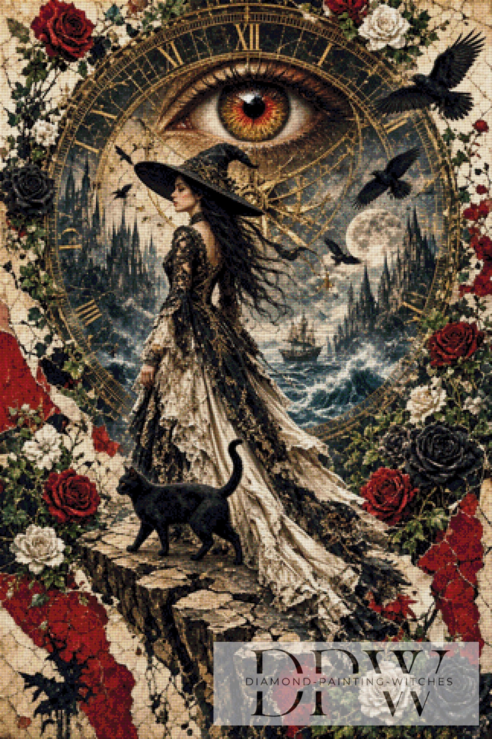 新着 | ダイヤモンドアート ウィッチ（魔女） – Diamond Painting Witches