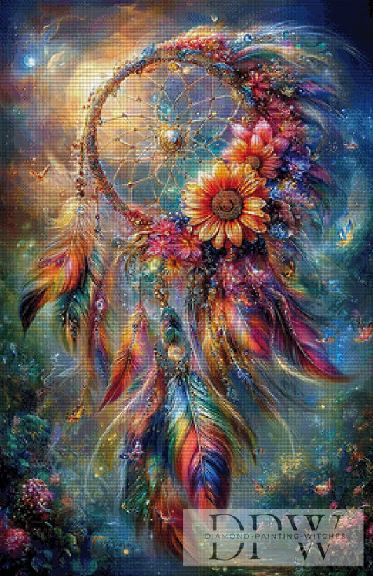 Traumfänger by Catill 65x100cm mit 360 Farben DPW-831