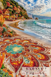 Meeres-Mandala by CleoDora mit 330 Farben