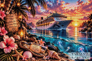 Zauber der Kreuzfahrt by theA.art mit 350 Farben