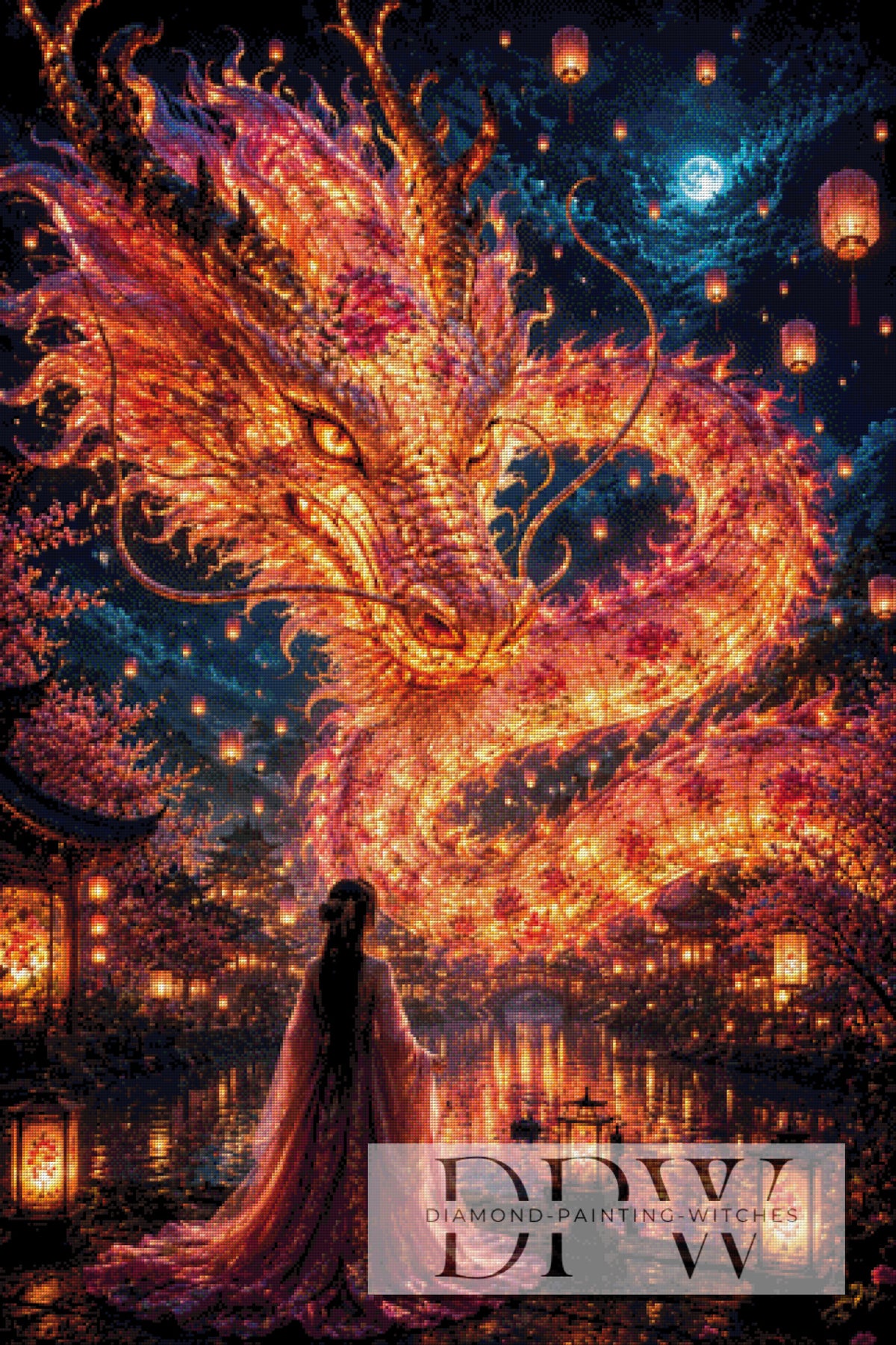 Wächter des Lichtermeers by Biggilee Art mit 230 Farben