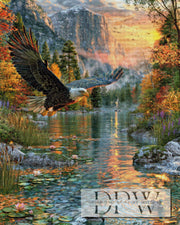 Goldener Morgenflug by CleoDora mit 300 Farben