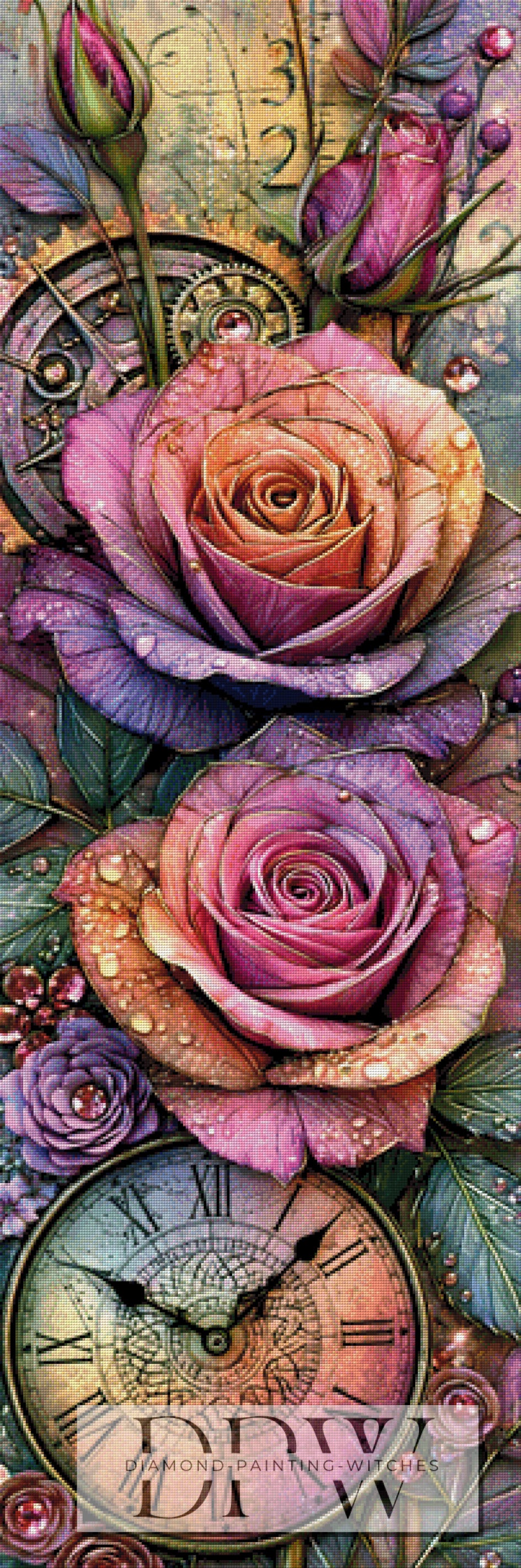 Ewige Rose by CleoDora mit 340 Farben