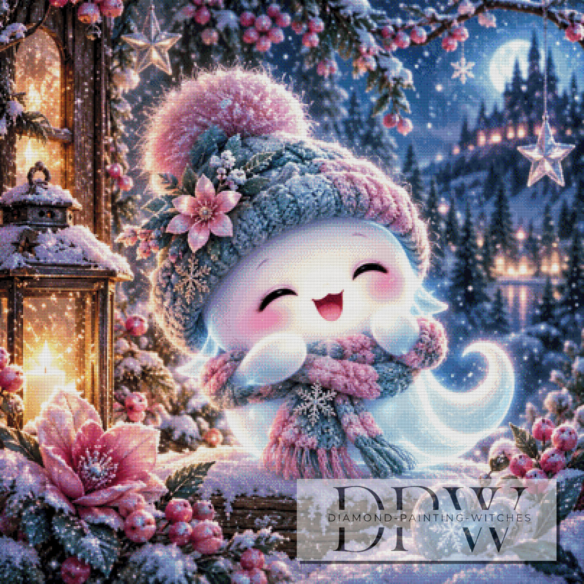 Lumi der Wintergeist by Elly_A.I. mit 250 Farben