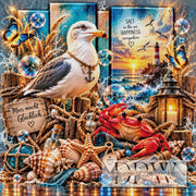 Panel Dreams - Nordsee by theA.art mit 350 Farben