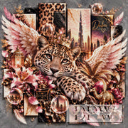 Panel Dreams - Geflügelter Leo by theA.art mit 200 Farben