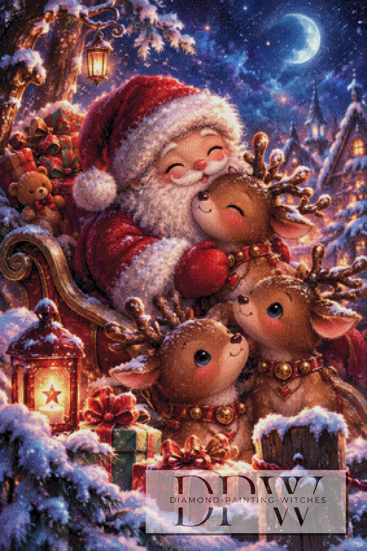 Nacht der Weihnachtsfreunde by Elly_A.I. mit 240 Farben