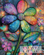 Blüte der Fantasie by CleoDora mit 447 Farben