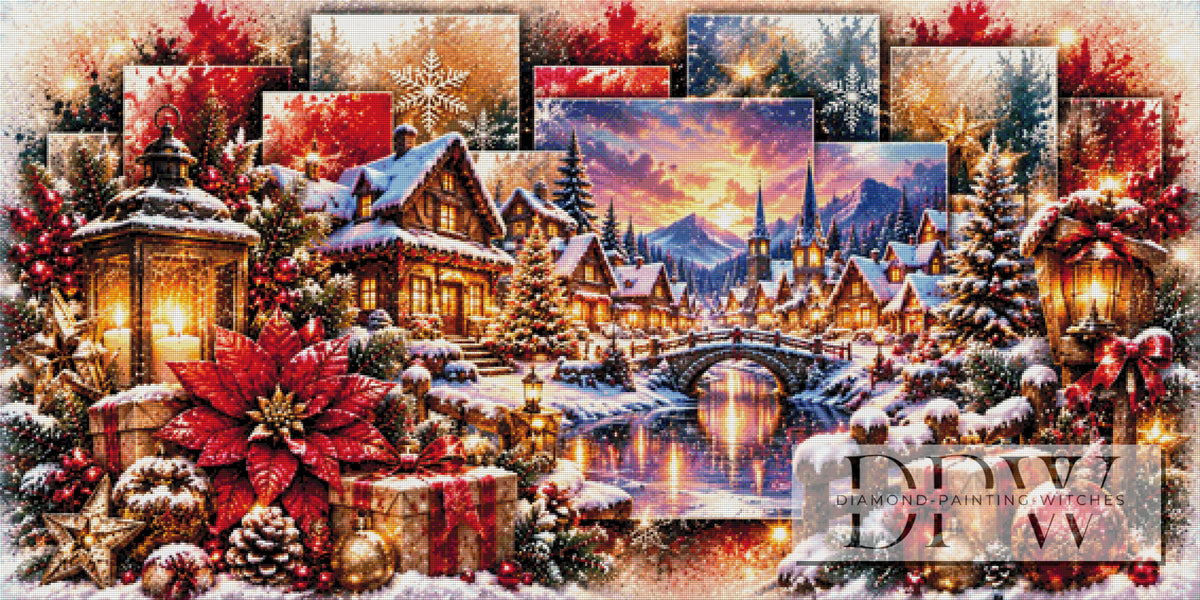 Panel Dreams - Weihnachten by theA.art mit 310 Farben