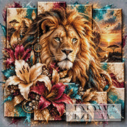 Panel Dreams - Löwe by theA.art mit 300 Farben
