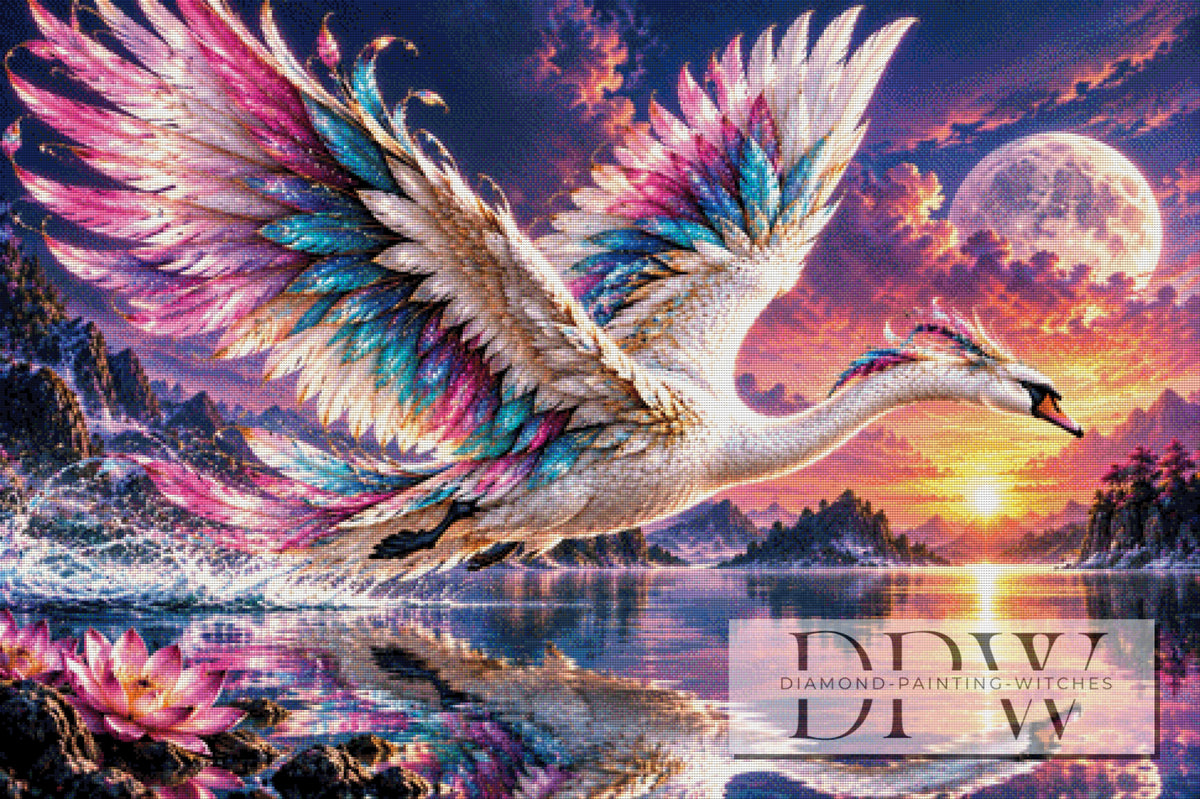 Flug ins Sonnenlicht by Biggilee Art mit 300 Farben