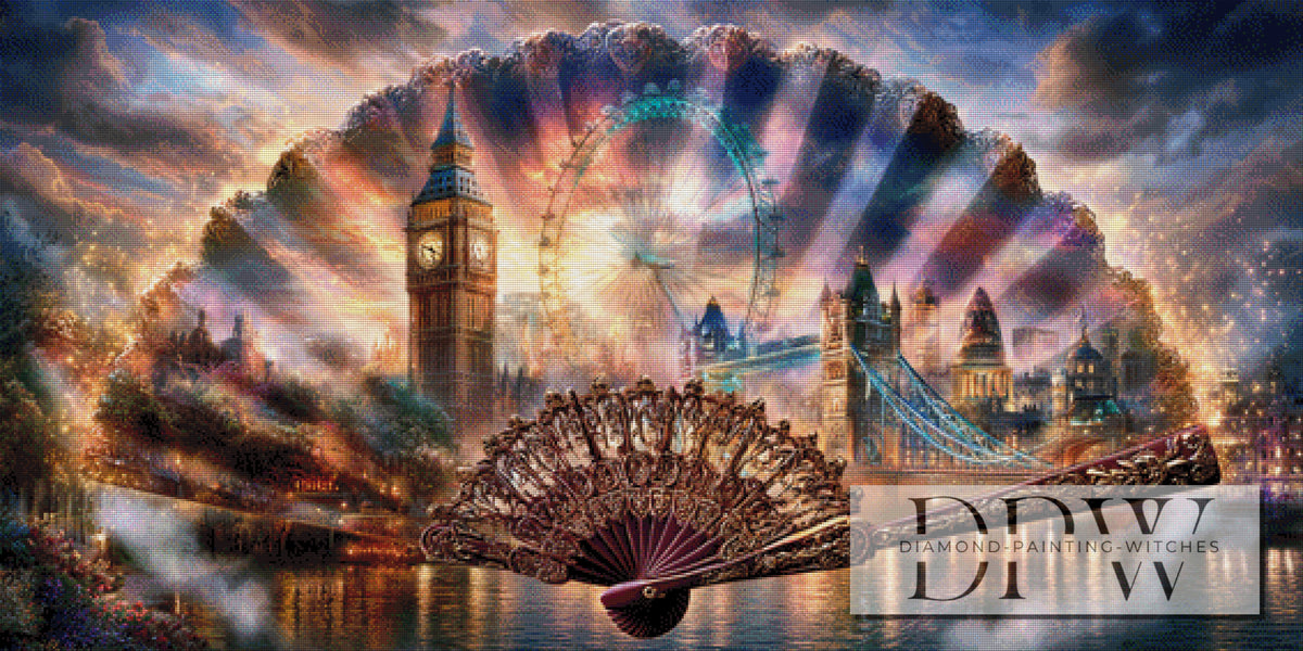 Traumfächer - London by ellufija mit 270 Farben