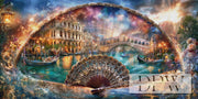 Traumfächer - Venedig by ellufija mit 340 Farben