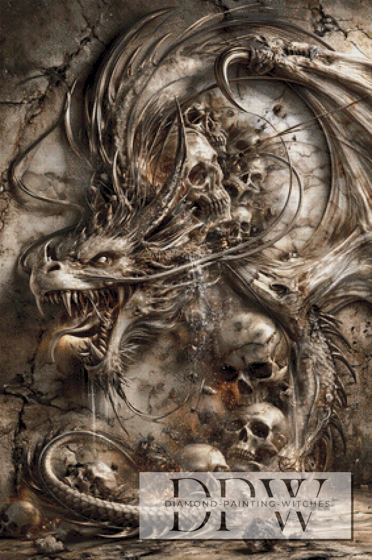 Dragon Relief by Pixxel Pics mit 100 Farben