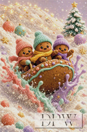 Winterzauber auf der Keksrutsche by Elly_A.I. mit 220 Farben