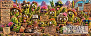 Kaktus-Crew by theA.art mit 390 Farben