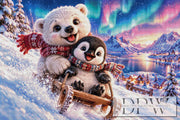 Snow Friends by CreatiVart mit 240 Farben