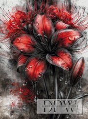 Gothic Lily by Sweet_Loco_AI mit 150 Farben