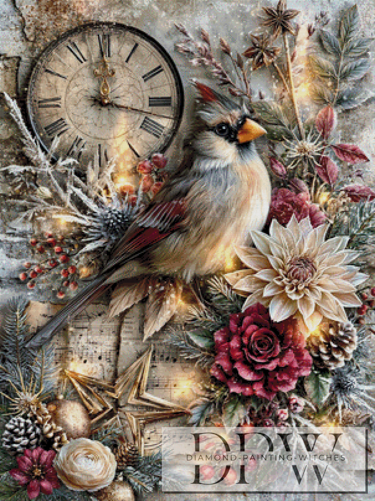 Weihnachtskardinal by CleoDora mit 230 Farben