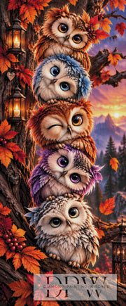 Die bunten Baumkumpels by Biggilee Art mit 260 Farben