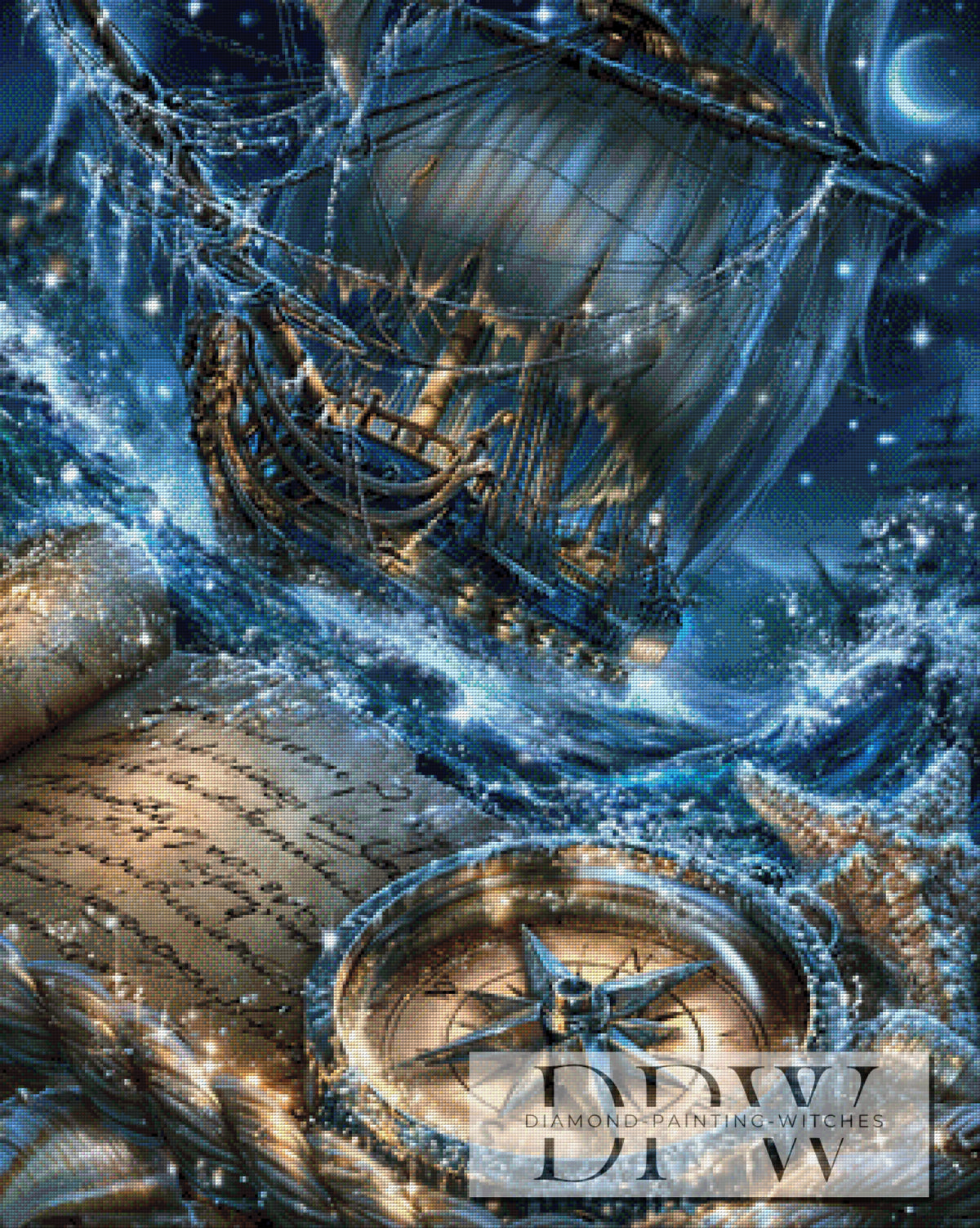 Sternenfahrt by CleoDora mit 190 Farben
