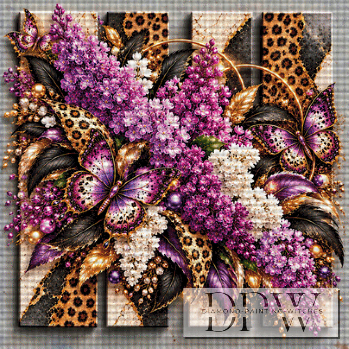 Panel Dreams - Traumflieder by theA.art mit 270 Farben