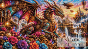 Panel Dreams - Steampunk Drache by theA.art mit 410 Farben