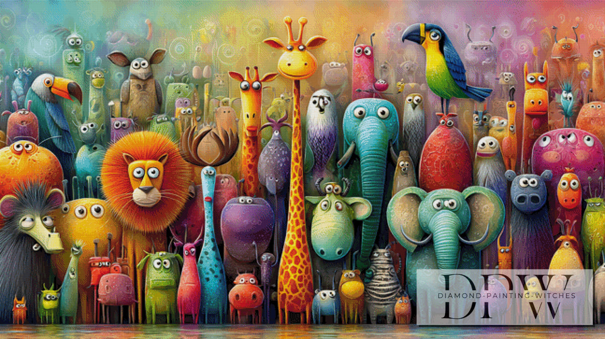 Jungle Gang by Pixxel Pics mit 420/400 Farben