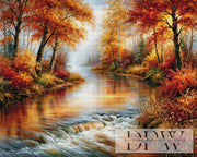 Goldener Wildbach by ellufija mit 250 Farben