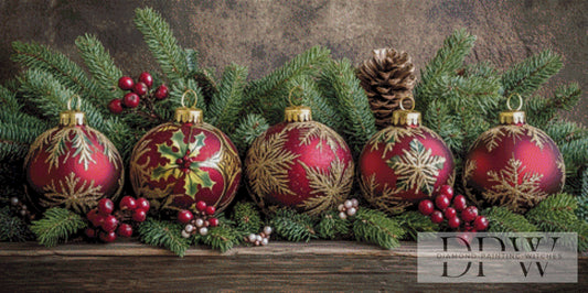 Merry Christmas by theA.art 120x60cm mit 200 Farben DPW-881