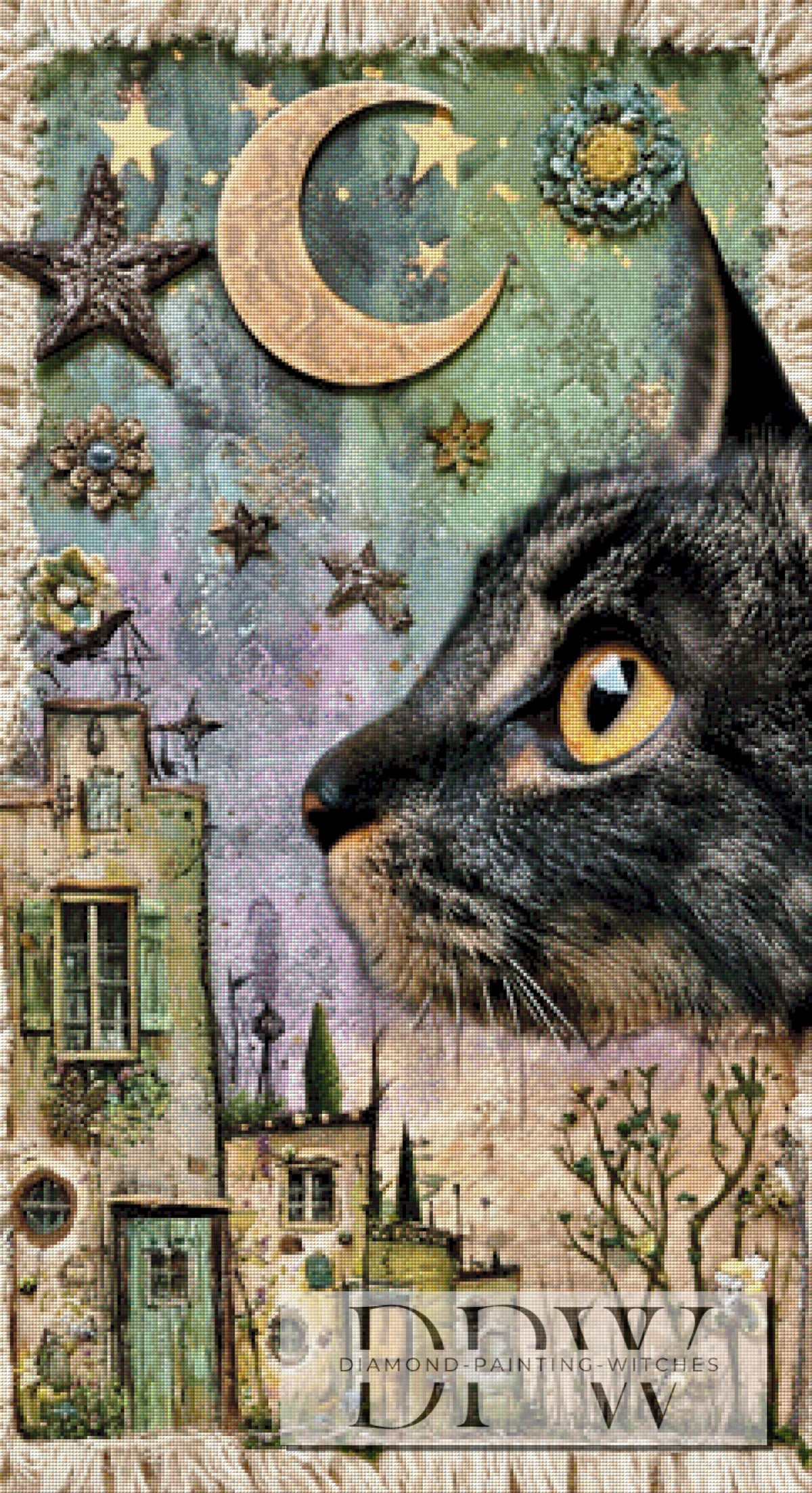 Das Märchen der Mondkatze by Elly_A.I mit 190 Farben