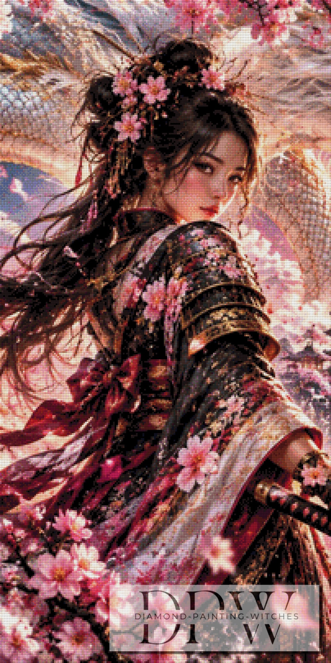 Mehrteiler - White Dragon Samurai by theA.art 3 Teile 210-240 Farben