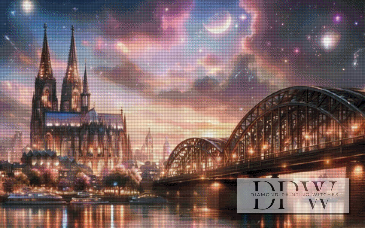Hohenzollernbrücke by ellufija mit 190 Farben