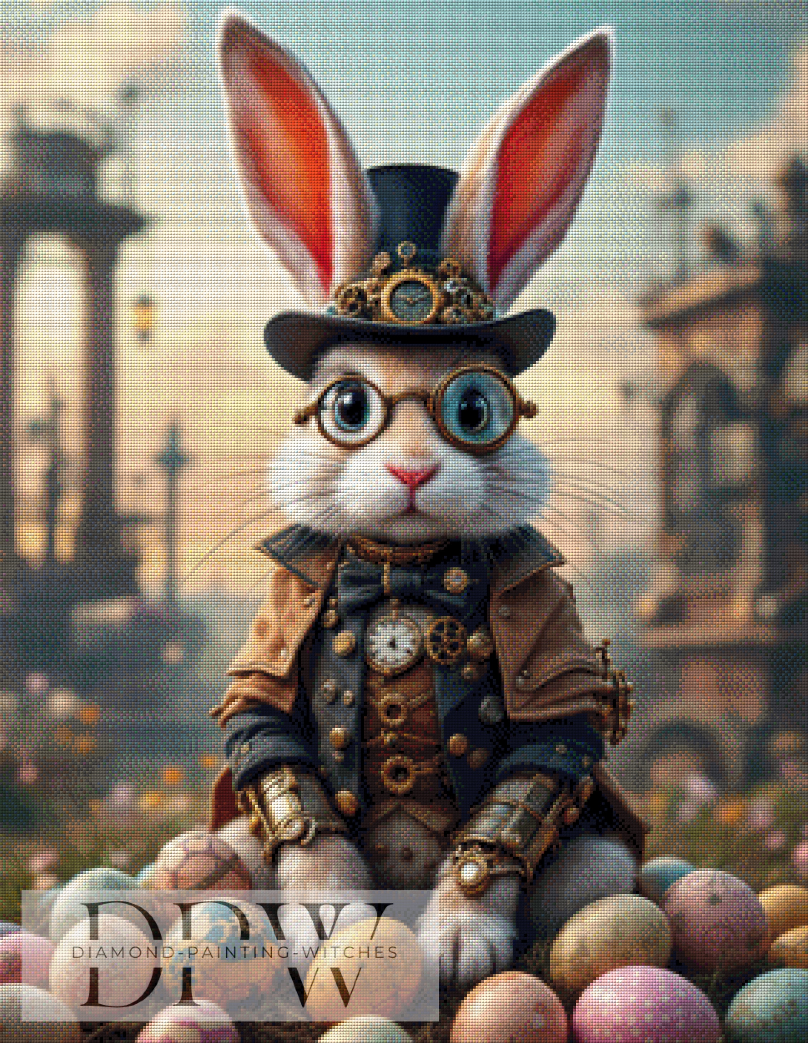 Steamybunny by QN, mit 250 Farben