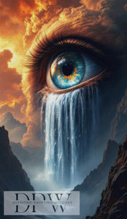 Sehender Wasserfall by QN, mit 225 Farben