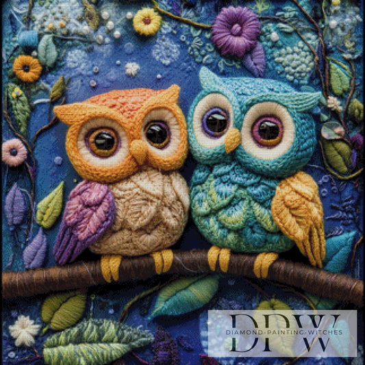 Wolleulis by Elly_A.I 80x80cm mit 300 Farben DPW-794
