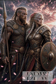 Strong Vikings by Elly_A.I. mit 130 Farben