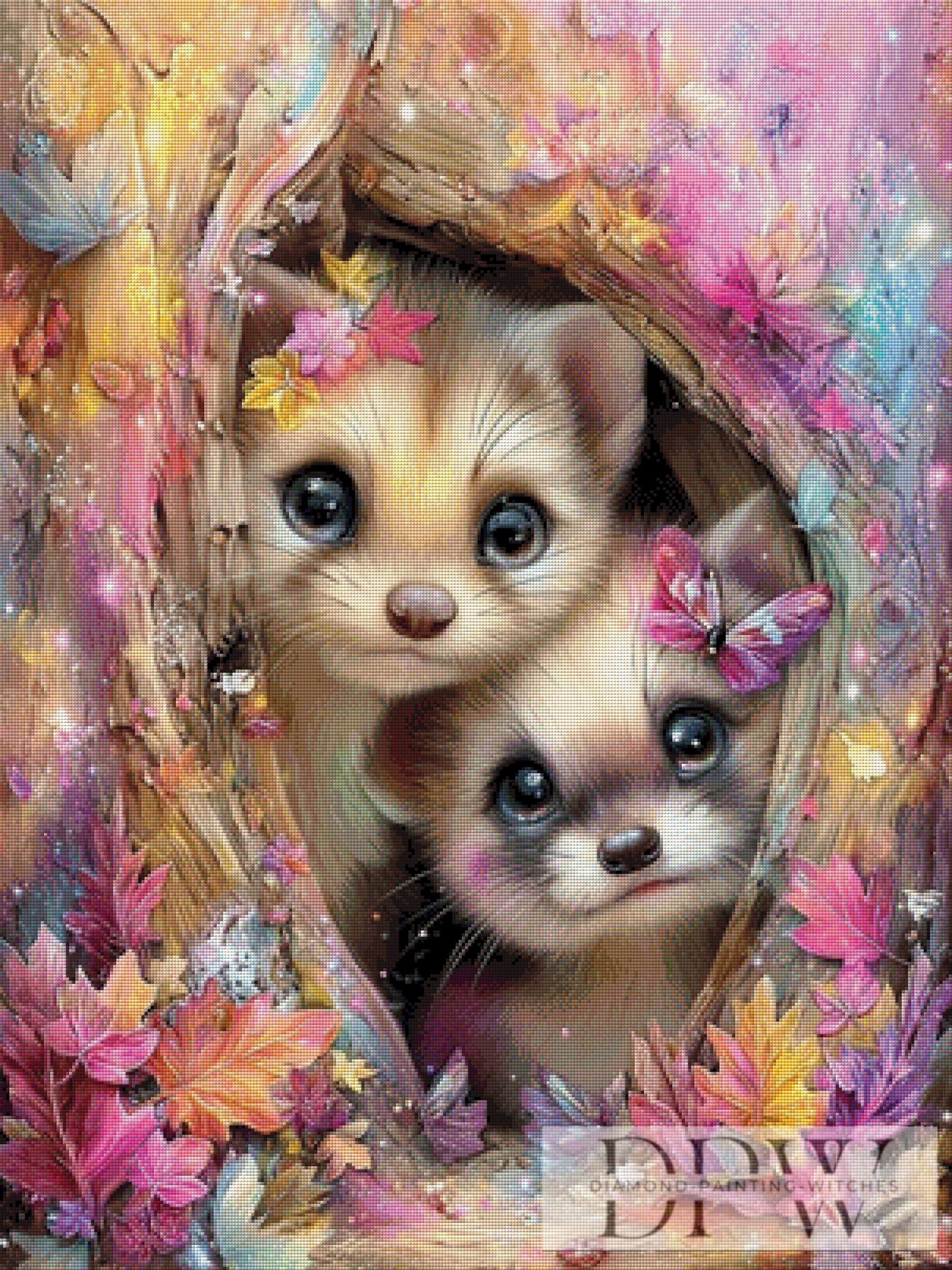 Geborgenheit by CleoDora 75x100cm mit 270 Farben DPW-344