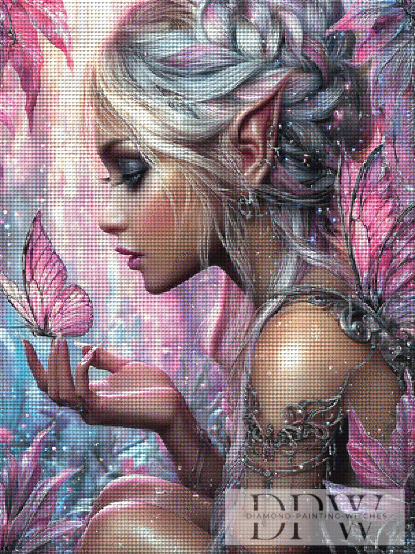 Fairy hapiness by Elly_A.I. 75x100cm mit 200 Farben DPW-286