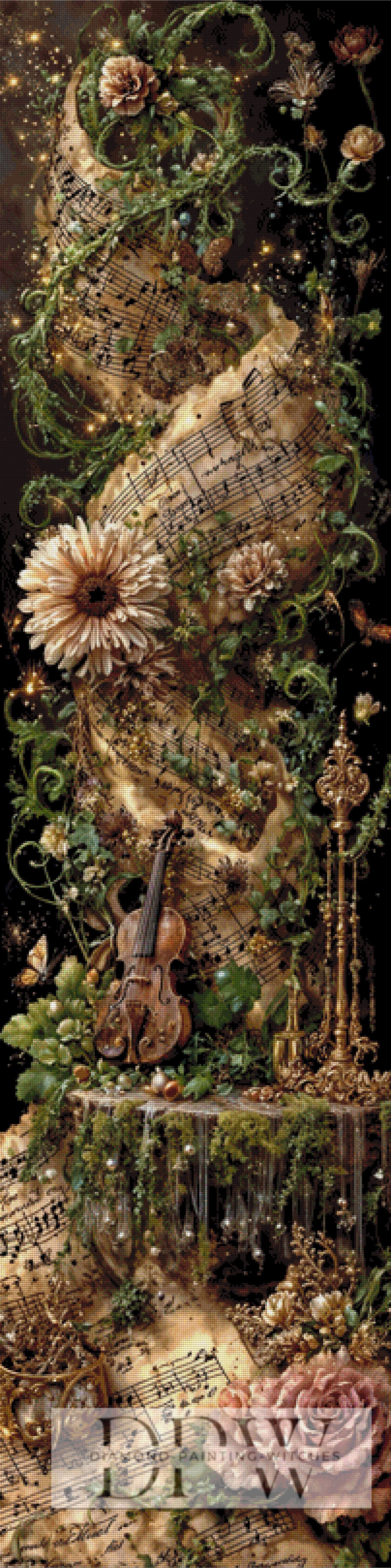 Surreale Melodie by Pixxel Pics 50x200cm mit 180 Farben DPW-590