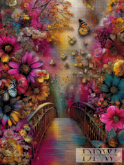 Schmetterlingsbrücke by CleoDora mit 270 Farben
