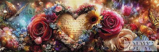 Valentine Spring by ellufija 150x50cm mit 370 Farben DPW-691