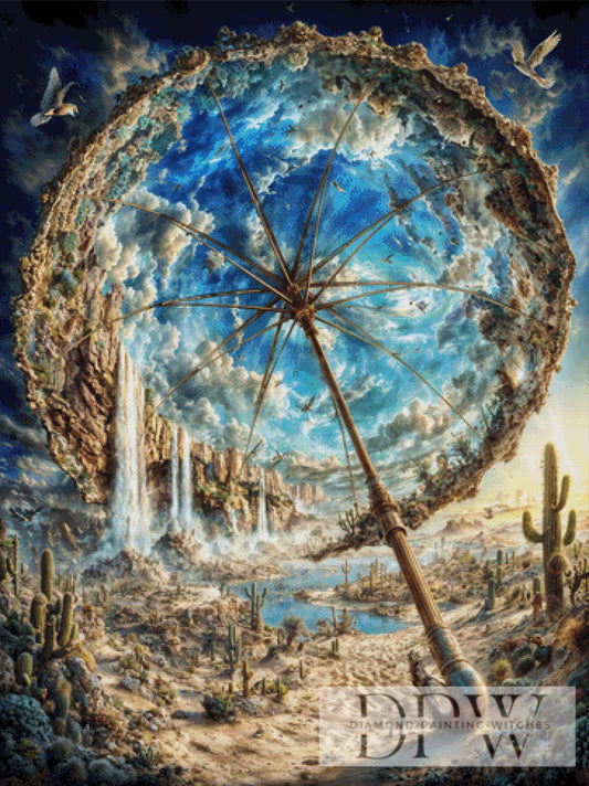 Wüstenschirm by Pixxel Pics 90x120cm mit 210 Farben DPW-250