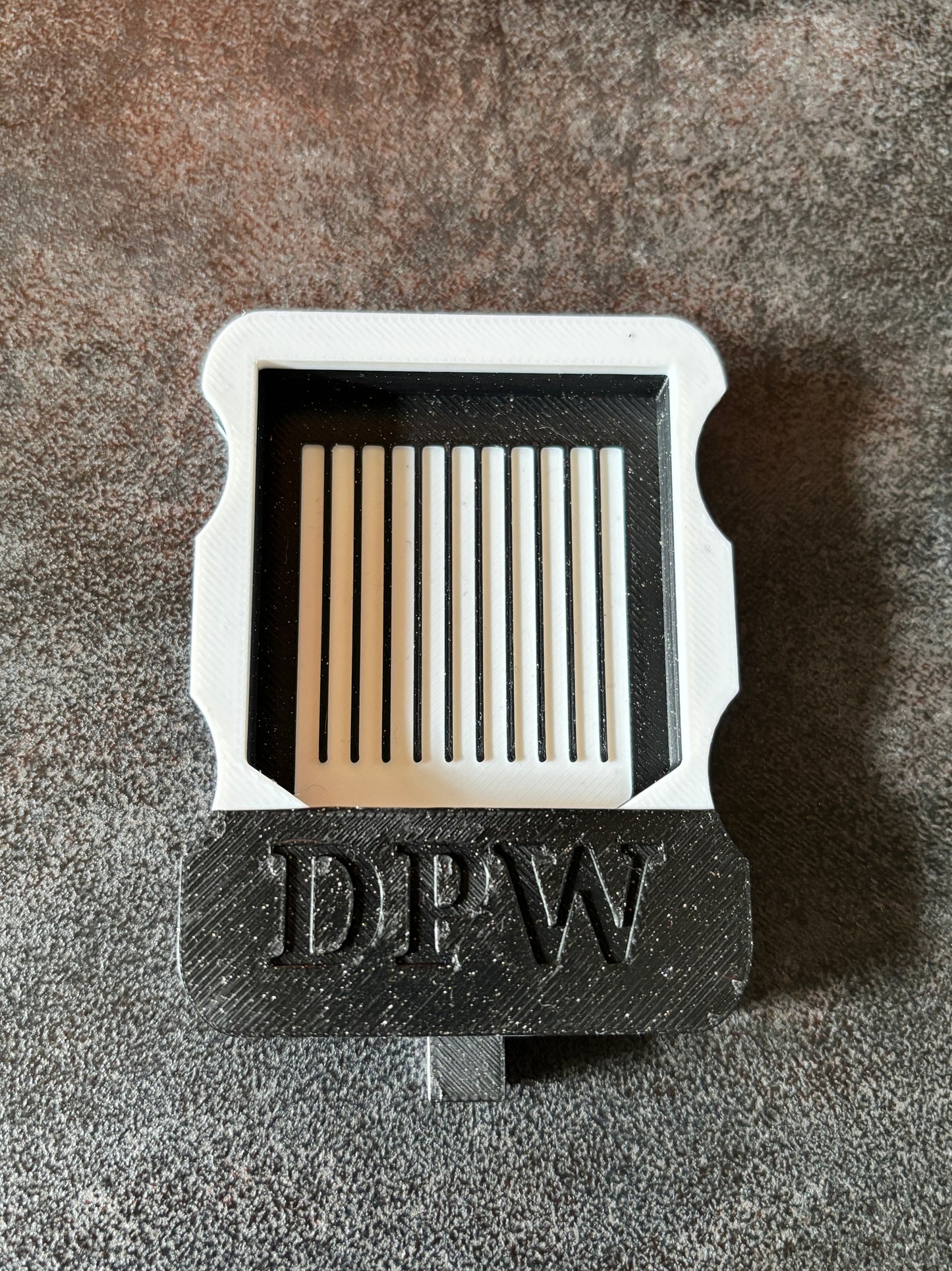 DPW MINI-Schiffchen "Schüttelwunder" by ellufija - 2-farbig für ECKIGE Steinchen