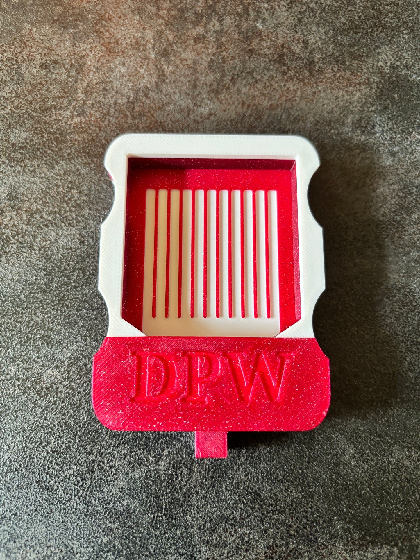 DPW MINI-Schiffchen "Schüttelwunder" by ellufija - 2-farbig für ECKIGE Steinchen