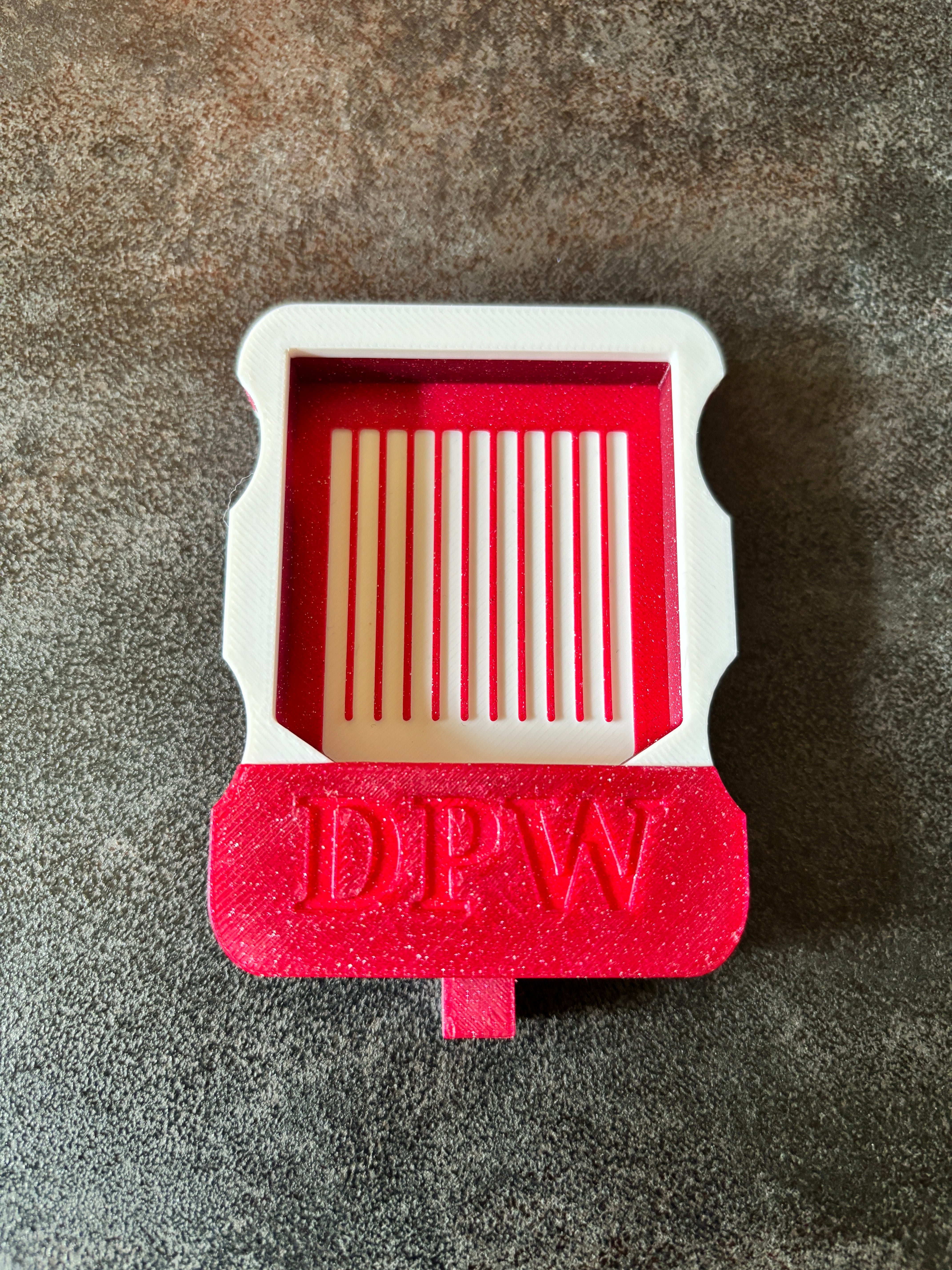 DPW MINI-Schiffchen "Schüttelwunder" by ellufija - 2-farbig für RUNDE Steinchen