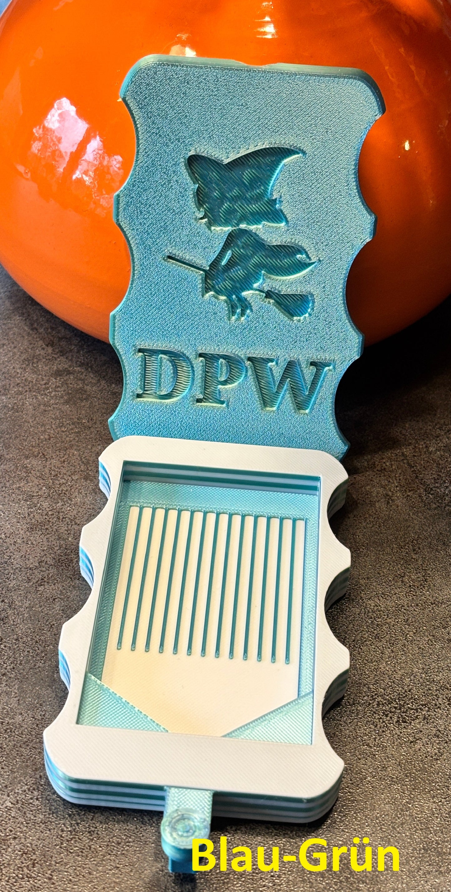 DPW Schiffchen "Schüttelwunder" by ellufija - 2-farbig für ECKIGE Steinchen
