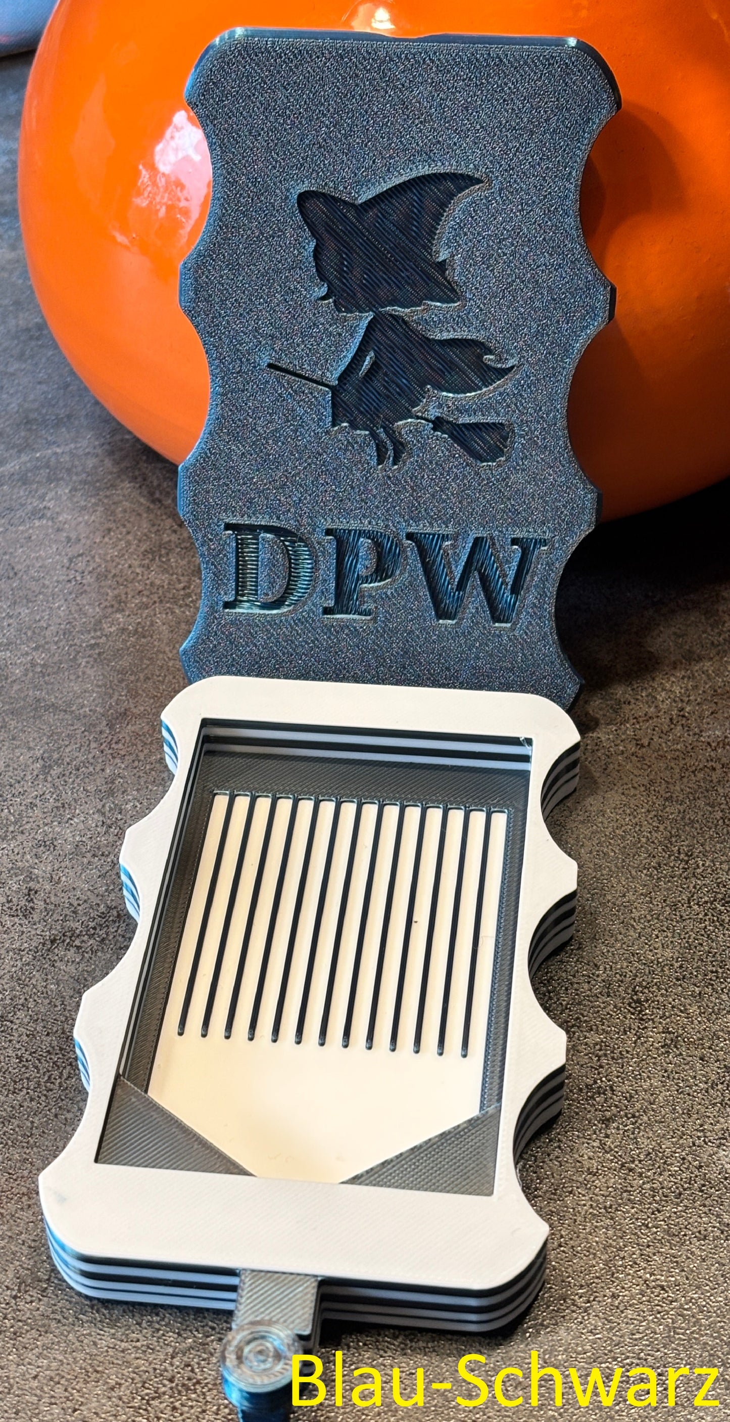 DPW Schiffchen "Schüttelwunder" by ellufija -  2-farbig für RUNDE Steinchen