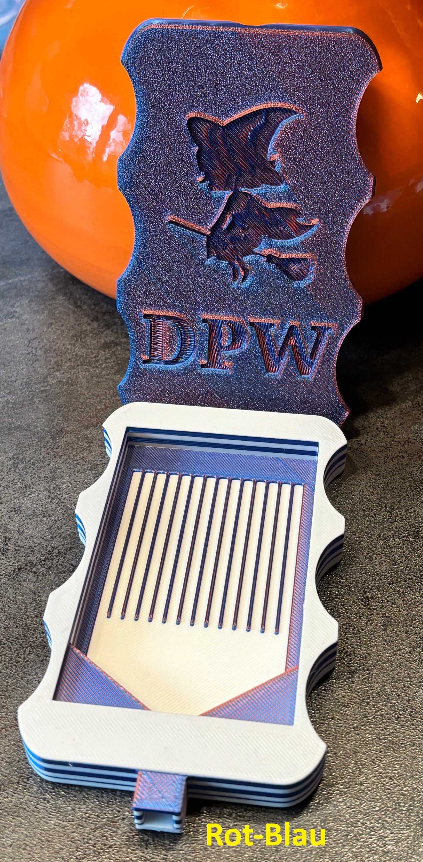 DPW Schiffchen "Schüttelwunder" by ellufija -  2-farbig für RUNDE Steinchen