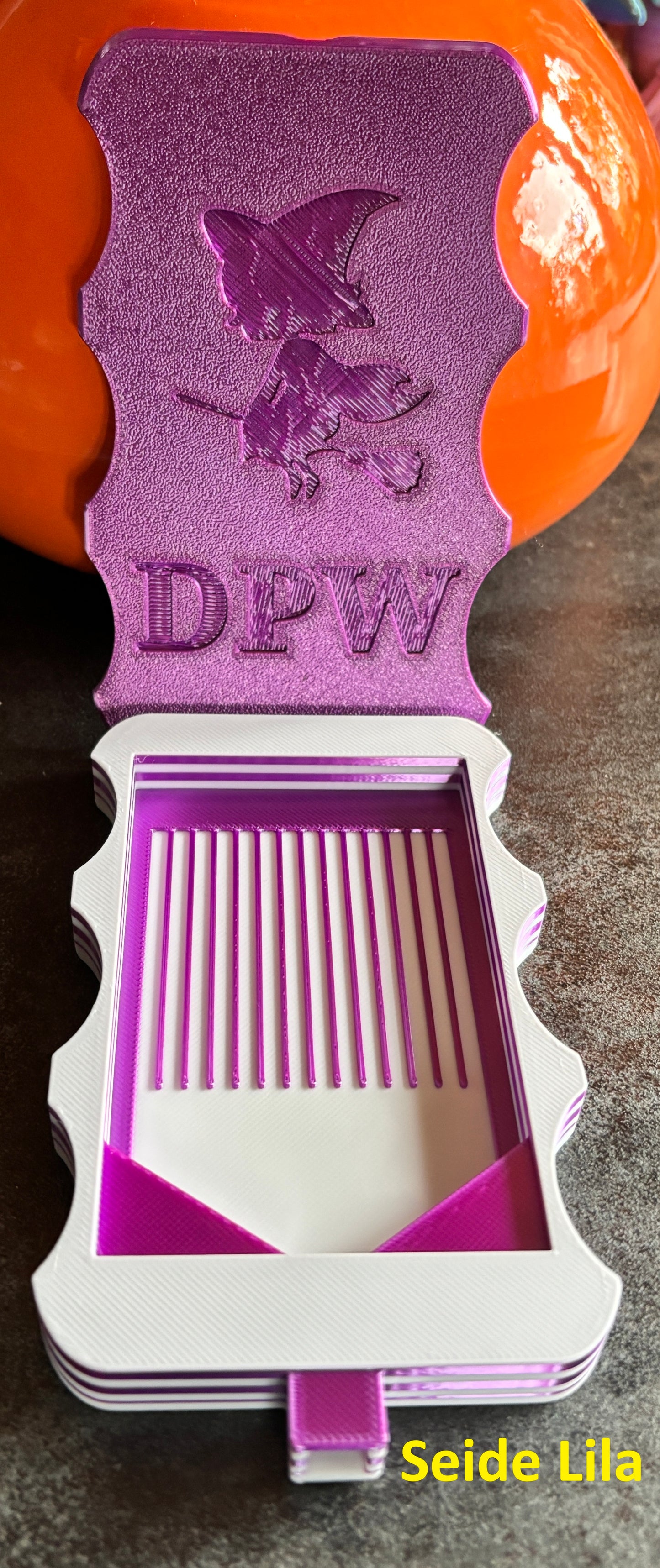 DPW Schiffchen "Schüttelwunder" by ellufija - 2-farbig für ECKIGE Steinchen